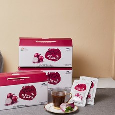 산지직송 무안 황토 자색 양파즙(100ml x 100포), 100개