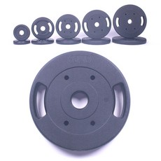 포스스포츠 국산 50mm 중량 원판 바벨 플레이트 2.5kg 5kg 7.5kg 10kg 15kg, 15kg x2개, 1개