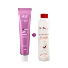 아모스 염색약 칼라제닉 잇츠글로우 80ml 산화제포함 새치커버 멋내기, 1개, 11N 자연스러운 금색 (+산화제)