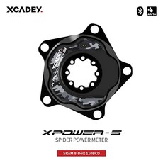 자전거파워미터 사이클링 XCADEY XPOWER-S 도로 자전거 MTB 스파이더 파워 미터 SRAM 로터 RaceFce 크랭크 체인 링 104BCD 110BCD shimano 10, [03] SRAM 8-Bolt