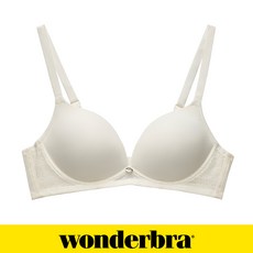 [Wonderbra] 노와이어 푸시업볼륨 크림 브라 1종 WBWBR3M18T - 원더브라캐미솔