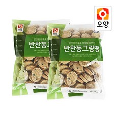 판매자 햇살누리 상품 반찬 동그랑땡 1kg+1kg, 1kg, 2봉