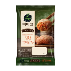 CJ 비비고 진한김치만두, 200g, 4개