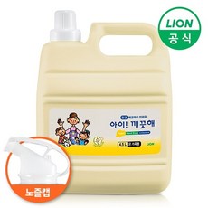 아이깨끗해 핸드워시 대용량 순 4.5L x 1개 + 노즐캡