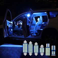 투어링 자동차 LED 전구 인테리어 독서 램프 화장대 거울 조명 트렁크 라이트 액세서리 BMW 3 시리즈 E36 E46 M3 E90 세단 E91, 1개