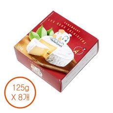 TOINOU 토이노우 까망베르치즈 레드팔레지엉, 125g, 8개