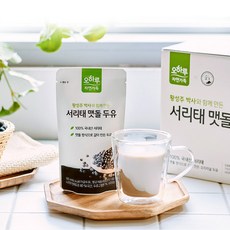 오하루자연가득 [오하루 자연가득] 100% 국내산 서리태 맷돌 두유, 180ml, 40개