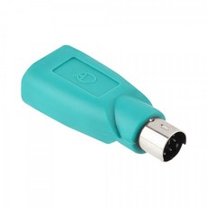 넷메이트 NM-UG206N USB to PS/2 젠더(그린)