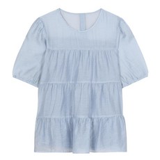 베스띠벨리 셔링 텍스처 레이어 블라우스 BG-B24510