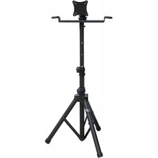 Audio2000'S AST420Y Portable Flat Panel TV/Monitor Stand with Foldable Tripod Legs, 단일옵션