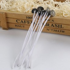 양초 코어 사이즈선택 50P 캔들 문센 심지 코튼실 만들기 DIY 원데이클래스 왁스 재료