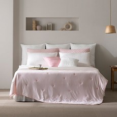 [지나송]스노우 쿨냉감 이불패드세트 SK (세탁망포함)