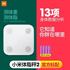 코스트코 샤오미스마트 인바디 디지털 체지방 체중계 샤오 미 체지방계 2 세대 건강 전문, Mi 체지방 측정기 2 배터리 포함