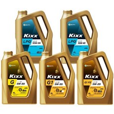 KIXX G G1 FE LPG 5W30 5W20 10W30 10W40 4L GA -, 4. KIXX LPG 10W30 4L, 1개