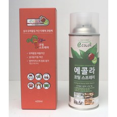 에콜라 코팅스프레이 (420ml - 항균 실내공기질개선 새집증후군예방), 1개