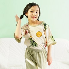 [빌도르] 아동 키즈 여아 남아 코끼리 반팔 상하 활동복 실내복 리뷰후기