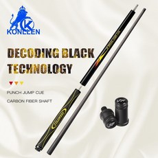 카본큐대 konllenampjflowers 탄소 섬유 punchampjump 큐 스틱 13mm 팁 기술 당구 큐 펀치 큐 점프 큐 강력한 브레이크 큐,