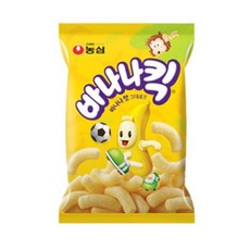 농심 바나나킥, 145g, 4개