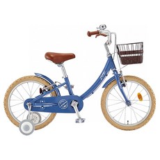 [바이크7] 2021 삼천리 딩고 18인치 어린이 보조바퀴 네발자전거, 블루