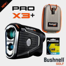 부쉬넬 골프 PRO X3 레이저 골프 거리측정기, 2024신형 PRO X3플러스, BLACK
