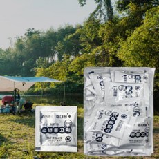 캠핑 소변 응고제 야외 캠핑용 화장실 변기 간이 농막, 1개, 소변응고제 10g(50p-1set)