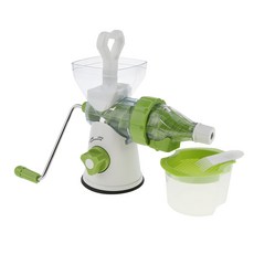 STKwheatgrass 당근 아이스크림 블렌드를위한 크랭크 과즙 짜는기구 주스 추출기 콜드 프레스, 단일상품