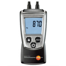 TESTO 510 디지털 휴대용 차압계 압력측정기,