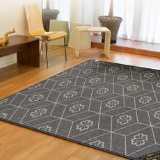 한일의료기 전자파없는 거실전기장판 전자파차단 쇼파전기매트 온열카페트 특대형, 육각클로버 특대형