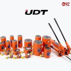 UDT 유압램 작기 램 쇼트램 유압 실린더 UR ULS 수동펌프 호스작기 UP-1BC UP-2AC, 100T * 16MM(ULS-1000N=1000C), 1개