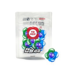 탑스텝 캡슐세제 5개입 체험팩 세탁세제 여행용