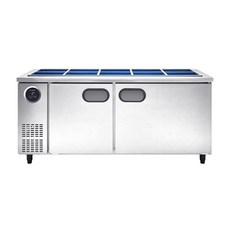 스타리온 업소용 냉장고 SR-V18ESEVEC / SR-V18EIEVEC W1800 반찬 냉장고 1/2 앞작업대, SR-V18EIEVEC(화물배송)