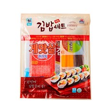 [푸른들마켓][사조] 명품김밥세트(520g), 단품