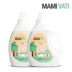 마미바티 아기세제 1800ml +1800ml, 2개, 1.8L