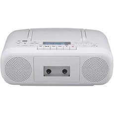 도시바 (TOSHIBA) CD 라디오 카세트 레코더 (화이트) TY-CDS8 (W), 상품명참조
