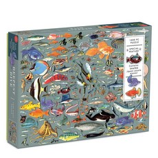 Galison Book Club 1000 Pieces Puzzle 갤리슨 북클럽 1000피스 퍼즐 51x68cm, 없음, 개