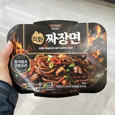 요리하다 직화짜장면 330g x 2개, 종이박스포장