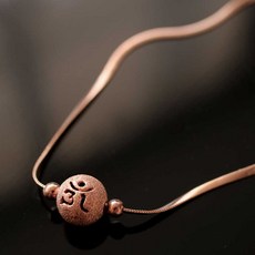 뱀줄목걸이귀걸이세트