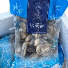 통영 냉동굴 1kg (중) 제철조업 신선하고 맛있는 통영굴, 1개