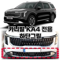 (꾸러기점빵) 카니발 KA4 전용 하단그릴 국내제작상품 카니발 4.5세대 전용 하단그릴 국내제품 더뉴카니발KA4전용 FL, 1개