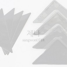 DESTINY90 미끄럼 방지 카펫 4P 매트논슬립테이프 매트밀림방지 미끄럼방지판