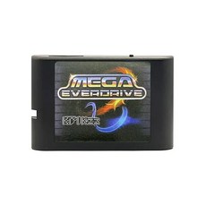 SEGA GENESIS 메가 드라이브 게임 콘솔 3000 in 1 EDMD 리믹스 MD 게임 카트리지 미국 일본 유럽용 V3.0 프로, 1) Black