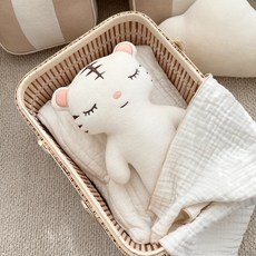 아기호랑이밀크젖병인형