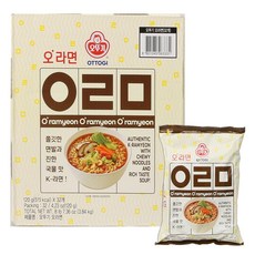 오뚜기 오라면 120g x 32개 코스트코