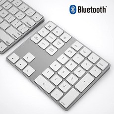 애플 iMac 맥북 아이패드 화이트와 호환되는 컴퓨터 랩톱 윈도우 표면용 다중 단축기를 가진 아이코스 블루투스 숫자 키패드 휴대용 무선 블루투스 34 키 외부 번호 패드, 상세페이지 참조, 상세페이지 참조