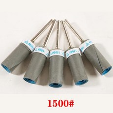 물사포 습식 건식 사포 스틱 그라인딩 헤드 광택 비트 쥬얼리 목재, 18) 1500grit 5pcs 3mm shank, 18) 1500grit 5pcs - 3mm shank
