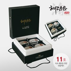 속초해담음 젓갈 선물세트 11호 명란젓+창난젓+명태회무침+가자미식해 4종구성, 선물세트11호 (250g*4종), 1세트