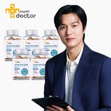 [마이펫닥터] 덴탈원츄 강아지 구강 영양제 치석 제거 덴탈껌 입냄새 80g, 치석제거, 5개