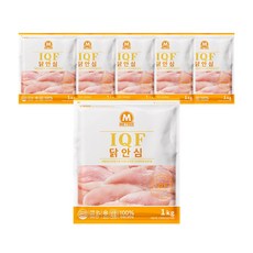 미트리 IQF 생닭안심살 5팩, 1kg, 5개