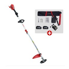 KMGRAND 충전 무선 예초기 KMB-3040 전동 벌초기계 9Ah 배터리 2개 포함