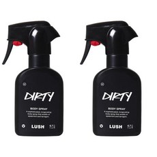 러쉬 바디스프레이 더티 200ml 2팩 LUSH, 2개 - 러쉬더티향수